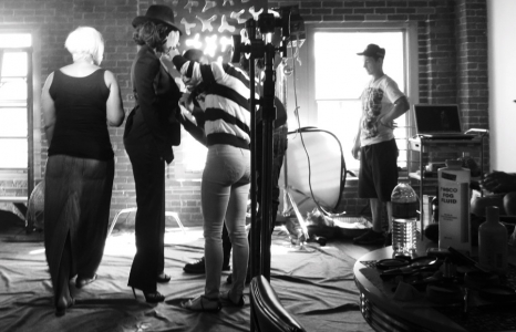 viola davis backstage