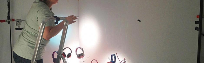 disco balls backstage